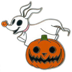 Zero with a Jack O'Lantern (Pumpkin)