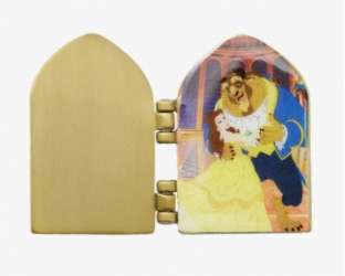 36818 - BoxLunch - Disney - Beauty and the Beast Hinged Door - Loungefly