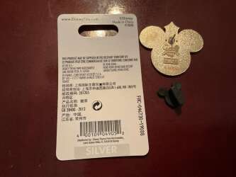 5553 - Minnie Icon - Pink Minnie Mouse Icon with Gold Glitter Crown alternate image