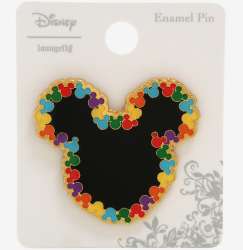 55996 - BoxLunch - Disney - Mickey Mouse Rainbow Heads - Loungefly