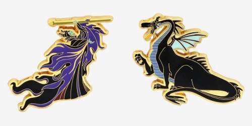 56116 - BoxLunch - Disney - Maleficent and Maleficent Dragon Pin Set - Loungefly alternate image