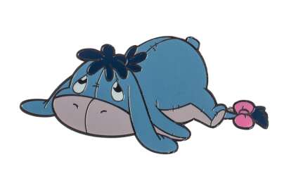 57023 - Winnie the Pooh - Cute Eeyore - Disneyland Resort Paris