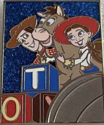 57142 - 2013 Pixar Mystery Collection - Toy Story - Woody, Jessie and Bullseye - Chaser