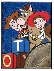 57164 - 2013 Pixar Mystery Collection - Toy Story - Woody, Jessie and Bullseye