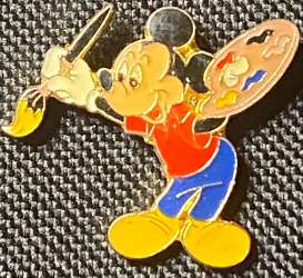 57831 - Painter Mickey - Disney Licensed
