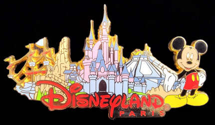58168 - Disneyland Paris Parkland - Castle Big Thunder, Space Mountain, Pirate ship, Mickey - Disneyland Resort Paris