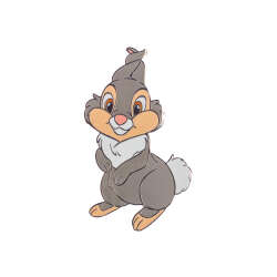 Thumper With His Ears Twisted