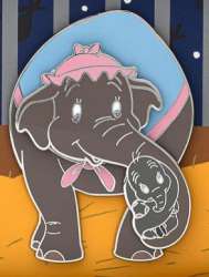 40879 - Loungefly - Collector Box - Baby Dumbo & Mrs Jumbo - Loungefly alternate image