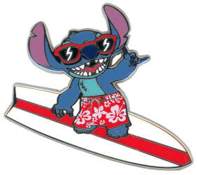 59276 - Lilo & Stitch - Surfing Stitch Signing “Hang Loose”