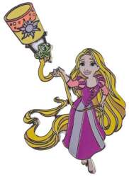 59948 - Tangled — Rapunzel and Pascal Lantern - Disneyland Resort Paris