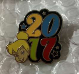 60055 - 2017 Year Pins Booster Set - Tinker Bell ONLY - Walt Disney World