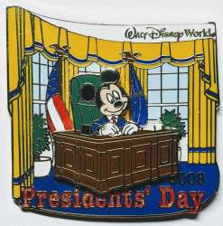 42404 - Presidents' Day - WDW - President's Day 2008 - President Mickey Mouse - Walt Disney World