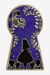 42402 - BoxLunch - Disney - Alice in Wonderland Keyhole Silhouette - Disney Licensed alternate image