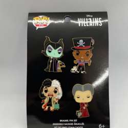 60899 - Funko Pop! - Disney Villains - Funko Pop! - Disney Villains Pin Set - Loungefly alternate image