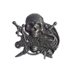 61005 - Pirates of the Caribbean - Sculpted Skull Logo - Disneyland Resort Paris