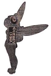 18093 - Tinker Bell with Glitter Wings (Gold Metal) alternate image