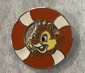 61618 - Donald's Boat Builders Tin - Life Preserver - Dale - Tokyo Disneyland Resort