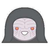 61784 - Star Wars Celebration 2016 - Emoji - Emperor Palpatine - Disney Licensed