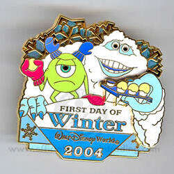62413 - Disney Parks Seasons - Winter - Monsters Inc First Day of Winter 2004 - Walt Disney World