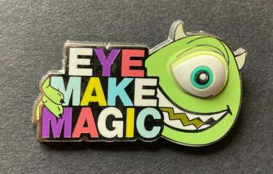 62414 - Cast Exclusive - Mike Pin - Monsters Inc - Theme Park Cast Member Exclusive