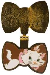 62484 - BoxLunch Exclusive - Disney Pets Hinged Name Tag Mystery Collection - Marie Bow Tag - Loungefly alternate image