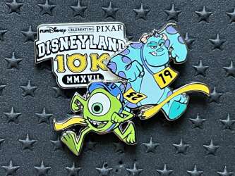 Pixar Half Marathon Weekend - Monsters Inc 10K Event Pin
