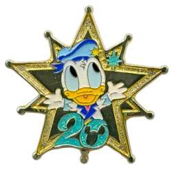 62568 - Tokyo DisneySea Abu's Bazaar Game Prizes - TDS 20th Anniversary - Time to Shine - Star - Donald - Tokyo Disneyland Resort