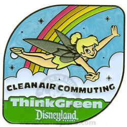 62599 - Think Green - Clean Air Commuting - Tinker Bell - Disneyland Resort