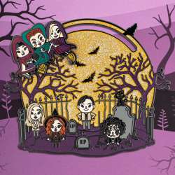 44348 - Loungefly - Collector Box - The Sanderson Sisters in Graveyard - Loungefly alternate image