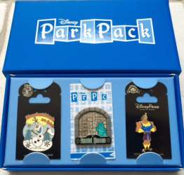 6387 - Park Pack Pin Trading Edition - Haunted Mansion - Disney Store US