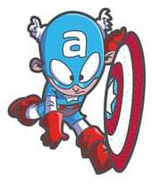 64462 - SDCC 2023 - Marvel Skottie Young - Captain America (Steve Rogers) - Disney Licensed alternate image