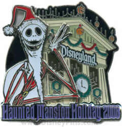 65129 - Haunted Mansion Holiday - Santa Jack with Facade - Disneyland Resort