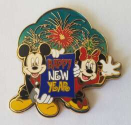 65325 - New Year's Eve/Day - Happy New Year - Mickey and Minnie
