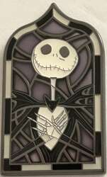 65370 - The Nightmare Before Christmas Stained Glass Window Blind Box - Jack Skellington - Loungefly alternate image