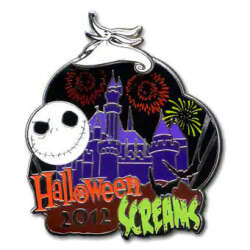 65858 - Mickey's Halloween Party 2012 - Halloween Screams - Jack Skellington and Zero - Disneyland Resort