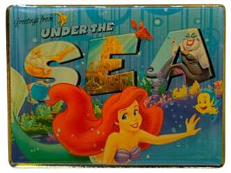 65997 - The Little Mermaid - Greetings from Under the Sea Postcard - Disney Store US