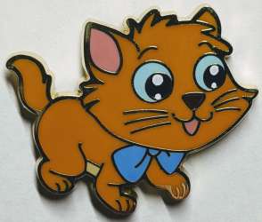 49137 - BoxLunch - Disney - Chibi Aristocats Kitten Pin Set - Toulouse ONLY - Disney Licensed alternate image