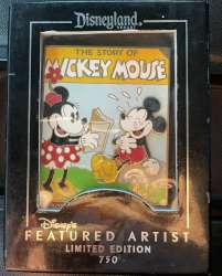 49180 - Featured Artist Collection - Paola Gutierrez - Mickey Book -Jumbo - Disneyland Resort alternate image