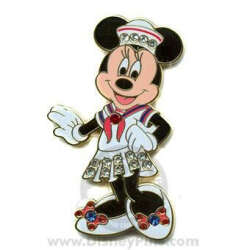 66428 - Disney Cruise Line - Minnie Jeweled Sailor - Disney Cruise Line