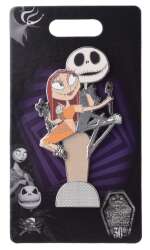 66511 - Disney Pins Blog (DPB) Exclusives - Nightmare Before Christmas 30th Anniversary - Jack & Sally - Disney Licensed alternate image