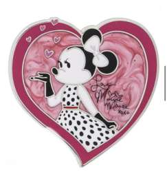 66724 - Love, Minnie Mouse xoxo - Pink Pearlized Heart alternate image