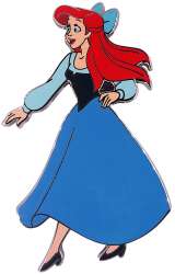Ariel in Blue Dress