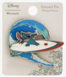 67604 - BoxLunch - Lilo & Stitch - Stitch Surfing Slider - Loungefly alternate image