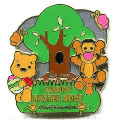 67943 - Easter Egg Hunt Collection 2007 - Pooh and Tigger - Walt Disney World