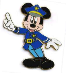68404 - Mickey as Policeman - Sky Blue Pants