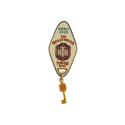 The Hollywood Tower Hotel Key Fob