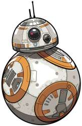 54147 - FigPin - Star Wars: The Force Awakens - BB-8 (887) - FiGPiN alternate image