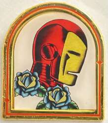 69165 - Hot Topic - Marvel Character Tattoo Mystery Collection - Iron Man - Disney Licensed alternate image