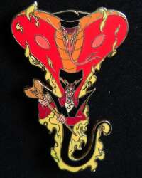 Jafar transforming in to his Snake Form