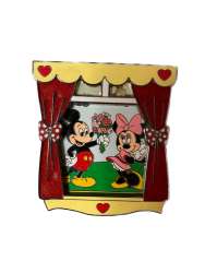 69990 - Mickey Giving Minnie Flowers in Window alternate image